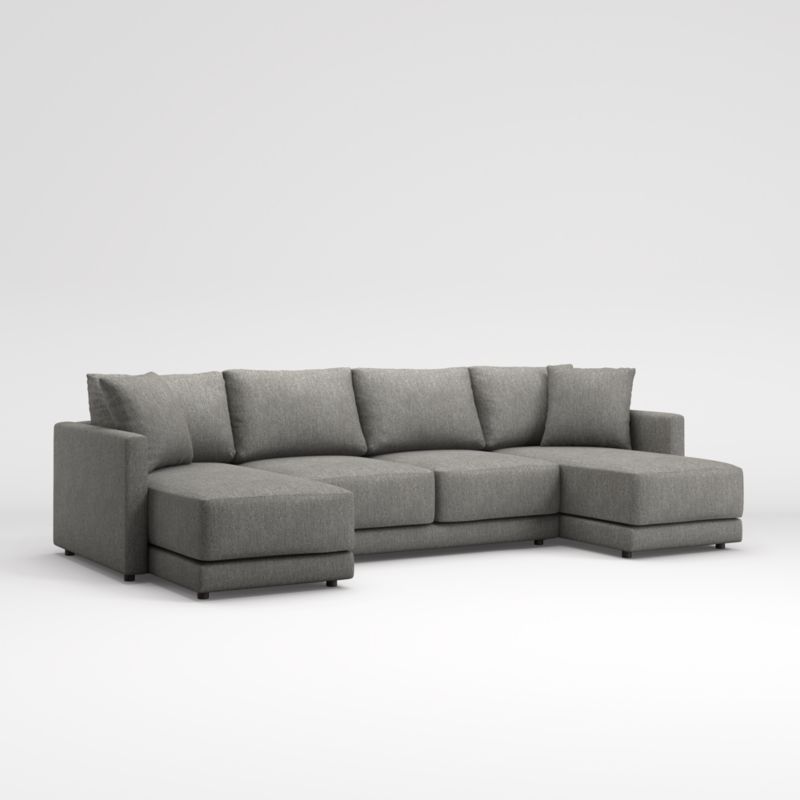 Gather Deep 3-Piece Double Chaise Sectional Sofa - image 1 of 13