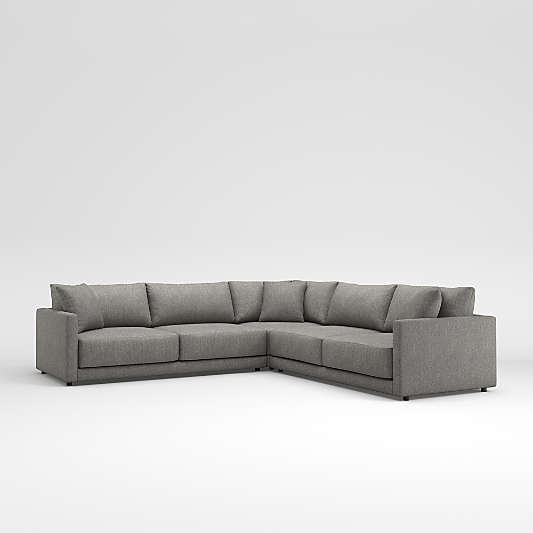 Gather Deep 3-Piece Sectional Sofa