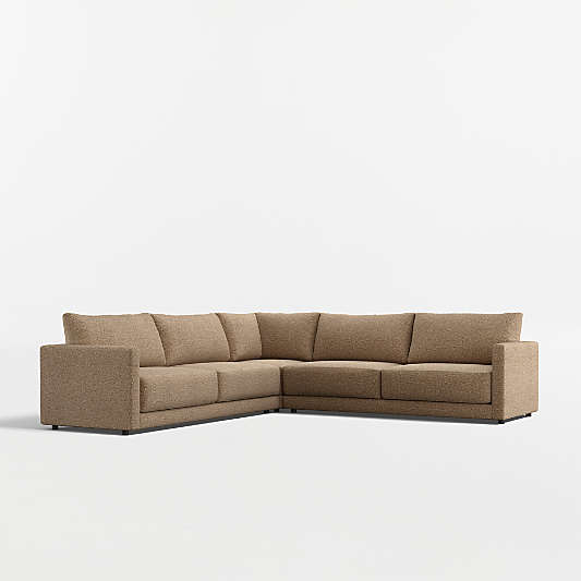 Gather 3-Piece L-Shaped Sectional Sofa