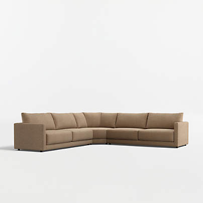 Gather 3-Piece L-Shaped Wedge Sectional Sofa