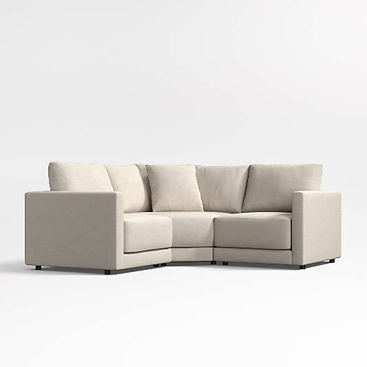 Gather 3-Piece Wedge Sectional Sofa