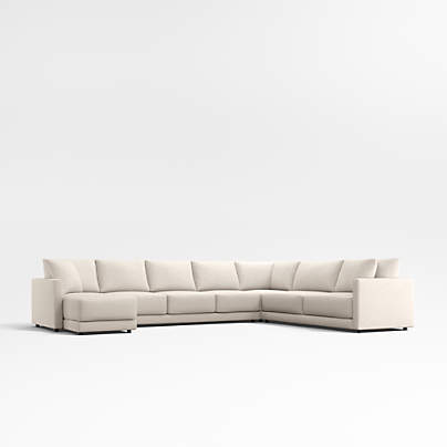 Gather 4-Piece Corner Sectional Sofa with Chaise Lounge