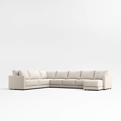 Gather 4-Piece Corner Sectional Sofa with Chaise Lounge