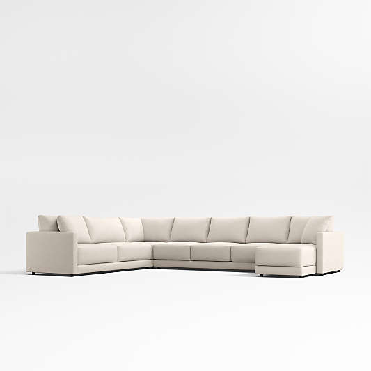 Gather 4-Piece L-Shaped Sectional Sofa with Chaise Lounge