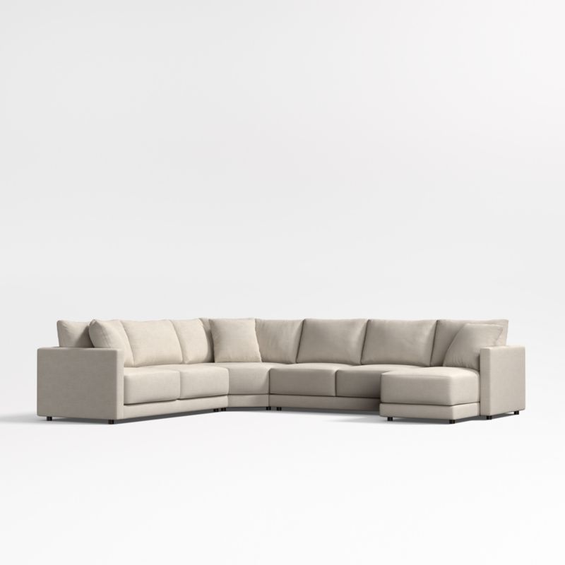 Gather 4-Piece Wedge Sectional Sofa with Chaise Lounge - image 1 of 6