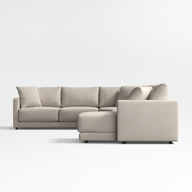 Gather 4-Piece Wedge Sectional Sofa with Chaise Lounge - image 4 of 6