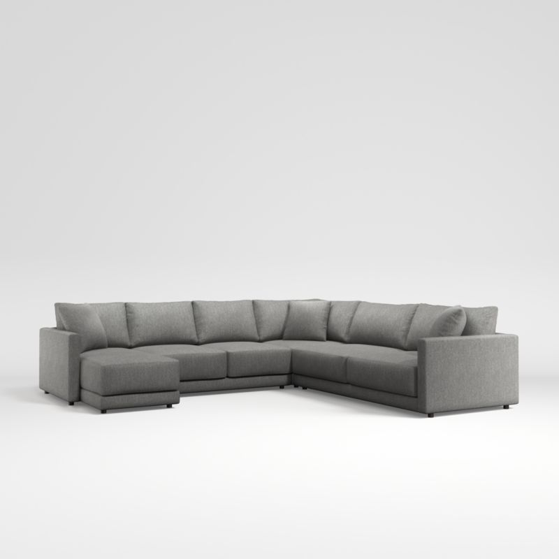 Gather Deep 4-Piece Sectional Sofa - image 1 of 13