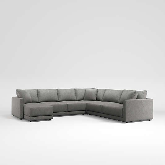 Gather Deep 4-Piece Sectional Sofa