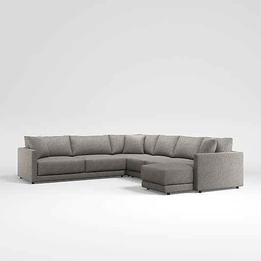 Deep Sectional Sofas & Couches Crate & Barrel