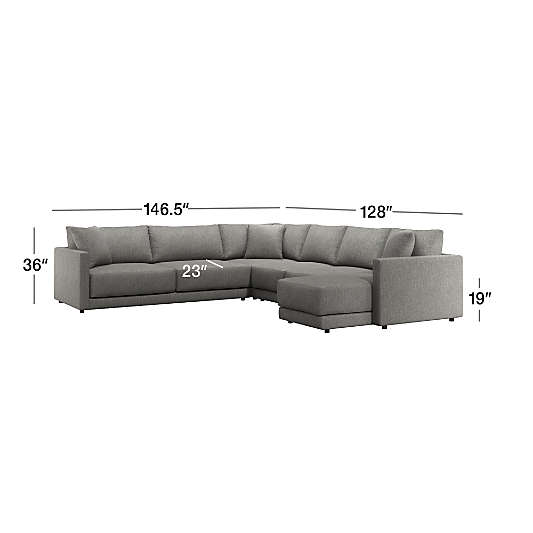 Gather Deep 4-Piece Sectional