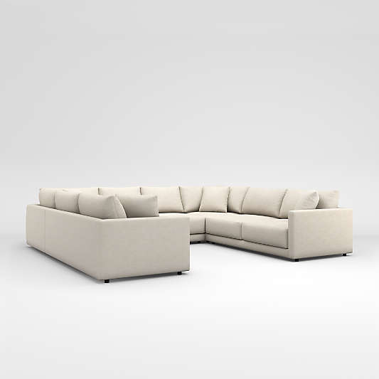 Gather Deep 5-Piece U-Shaped Sectional Sofa