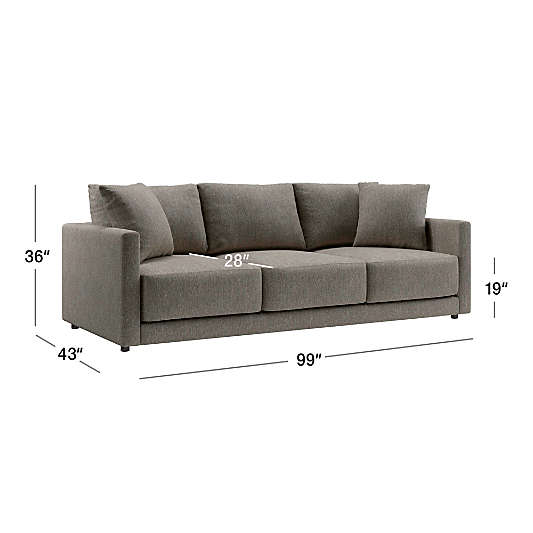 Gather Deep Grande Sofa 99"