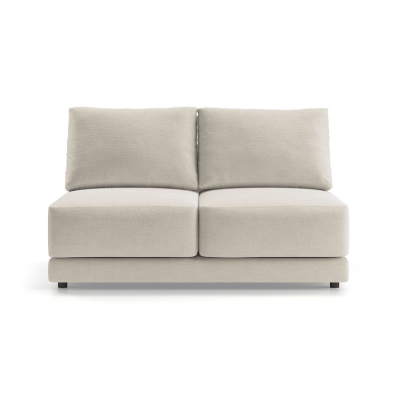 Gather Deep Armless Loveseat - image 2 of 6