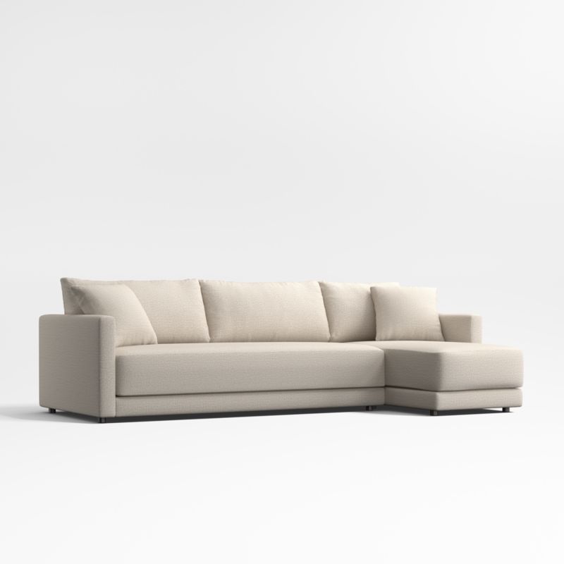 Gather Deep 2-Piece Chaise Bench Sectional Sofa - image 14 of 15