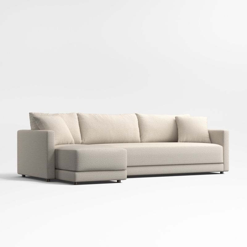 Gather Deep 2-Piece Chaise Bench Sectional Sofa - image 14 of 15