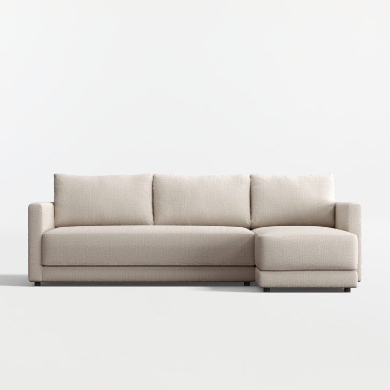 Gather Deep 2-Piece Bench Sectional Sofa with Chaise Lounge - image 0 of 15