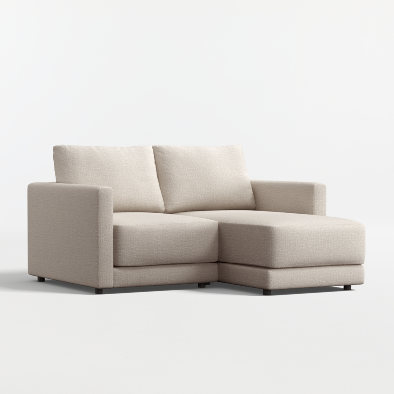 Gather Deep 2-Piece Small Space Sectional Sofa with Chaise Lounge - image 13 of 14