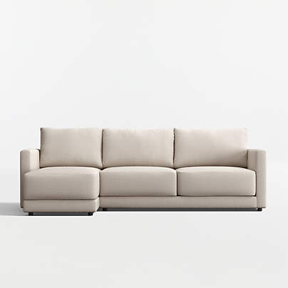 Gather Deep 2-Piece Sectional Sofa with Chaise Lounge