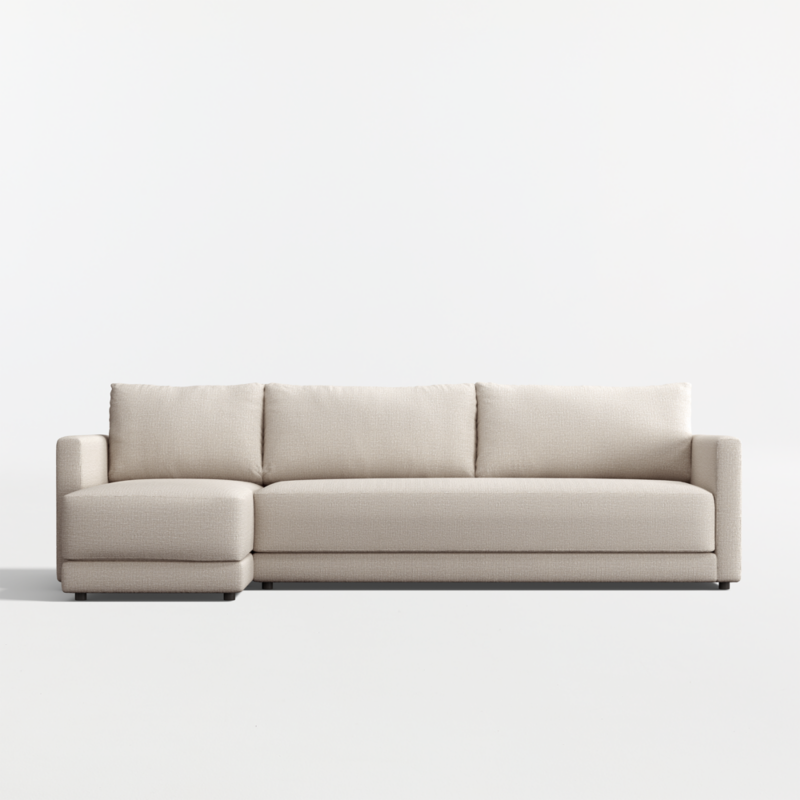 Gather Deep 2-Piece Bench Sectional Sofa with Chaise Lounge - image 0 of 15