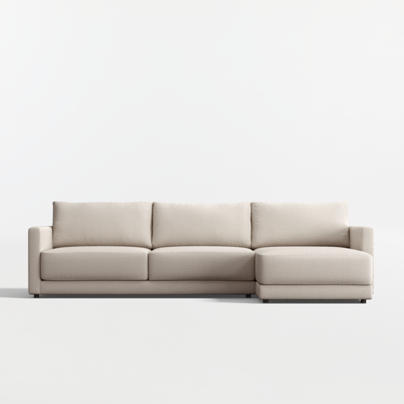 Gather Deep 2-Piece Sectional Sofa with Extra Wide Chaise Lounge - image 0 of 15