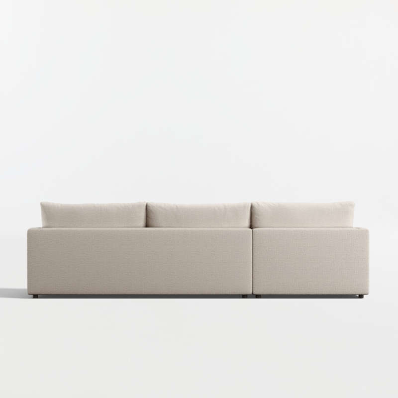 Gather Deep 2-Piece Bench Sectional Sofa with Extra Wide Chaise Lounge - image 16 of 15