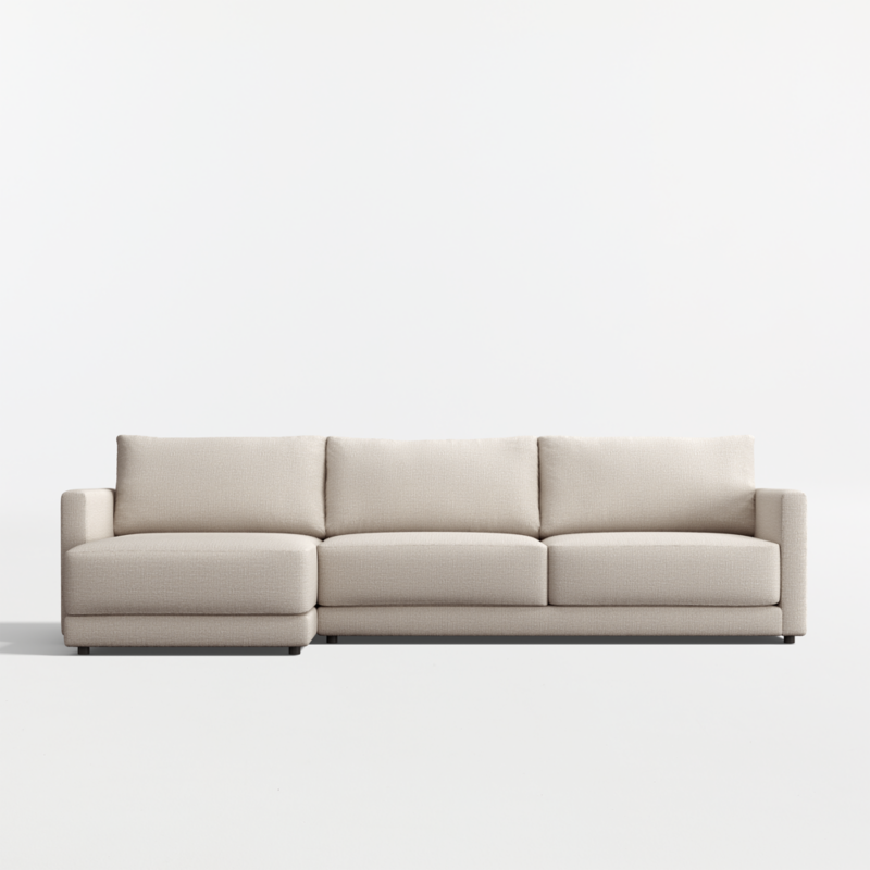 Gather Deep 2-Piece Sectional Sofa with Extra Wide Chaise Lounge - image 0 of 15