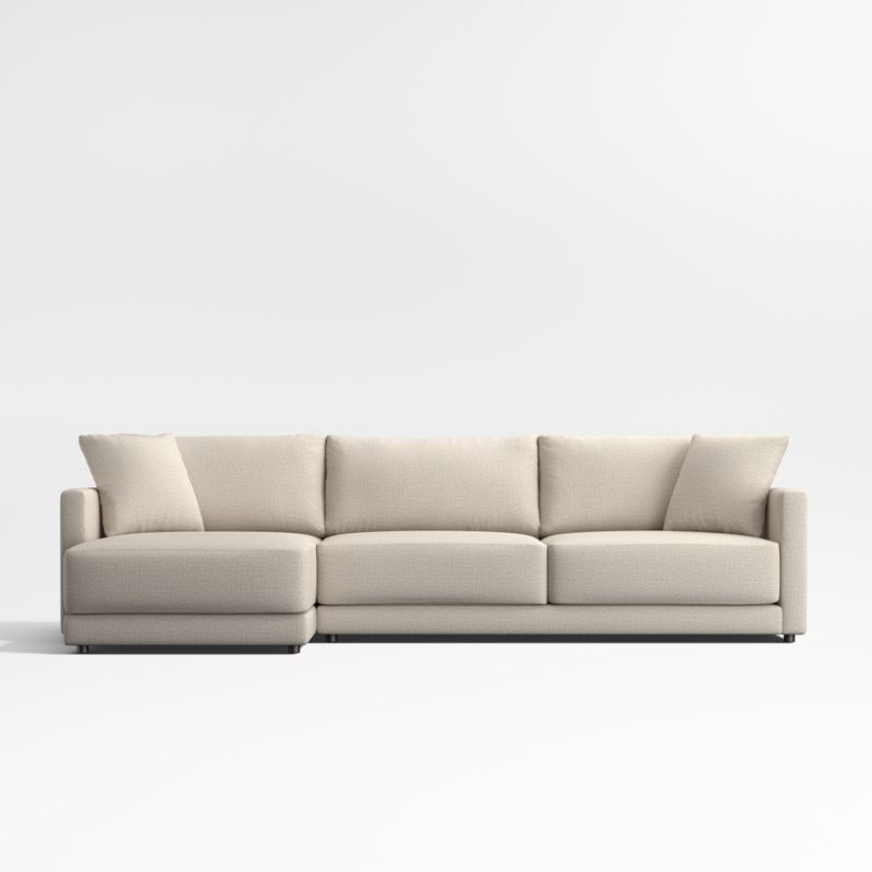 Gather Deep 2-Piece Left-Arm Extra Wide Chaise Sectional Sofa - image 1 of 14