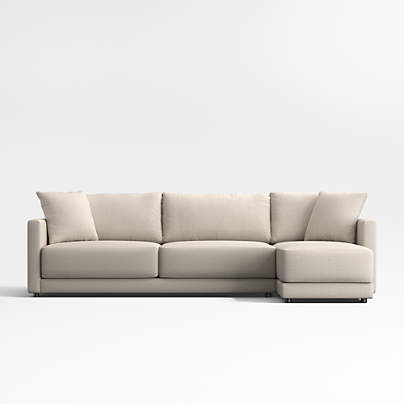 Gather Deep 2-Piece Right-Arm Chaise Sectional Sofa