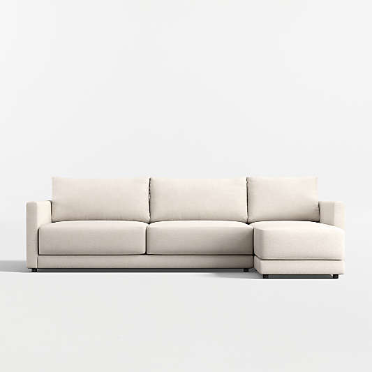 Gather Deep 2-Piece Sectional Sofa with Chaise Lounge