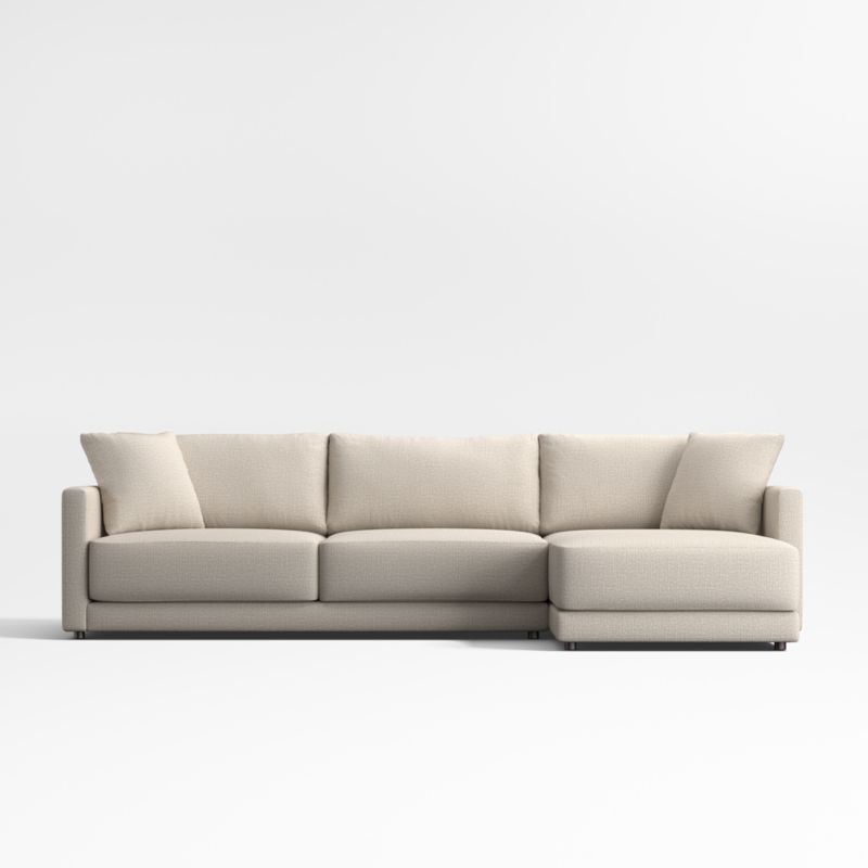 Gather Deep 2-Piece Right-Arm Extra Wide Chaise Sectional Sofa - image 1 of 14