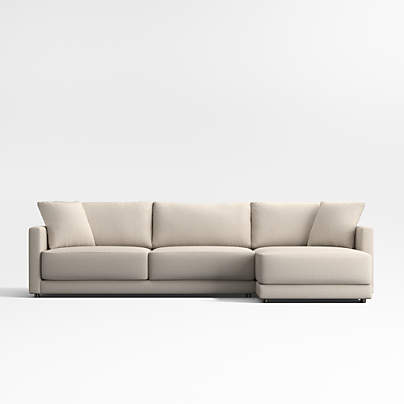 Gather Deep 2-Piece Right-Arm Extra Wide Chaise Sectional Sofa