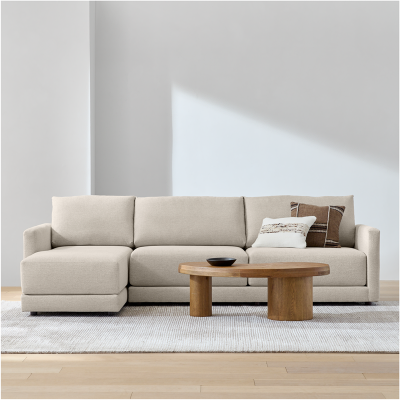 Gather Deep 2-Piece Sectional Sofa with Chaise Lounge - image 7 of 16