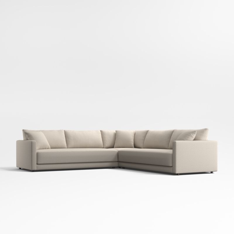 Gather Deep 3-Piece L-Shaped Bench Sectional Sofa - image 1 of 14