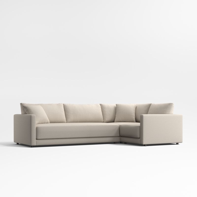 Gather Deep 3-Piece Bench Sectional Sofa - image 1 of 15