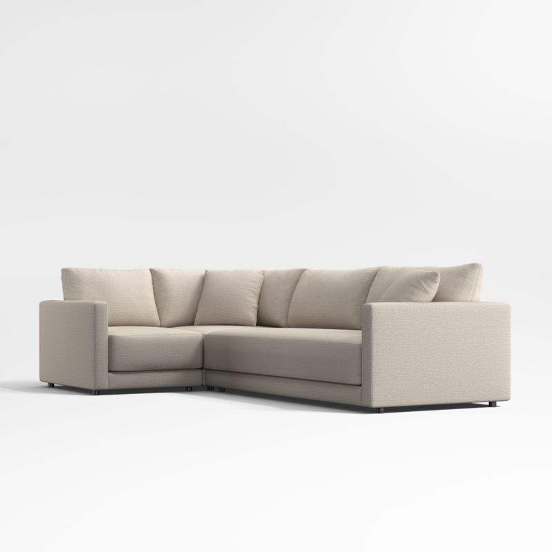 Gather Deep 3-Piece Bench Sectional Sofa - image 1 of 15