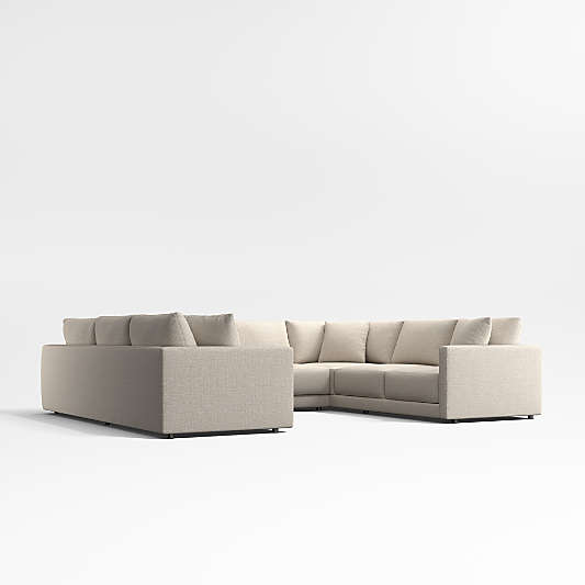 Gather Deep 3-Piece U-Shaped Sectional Sofa