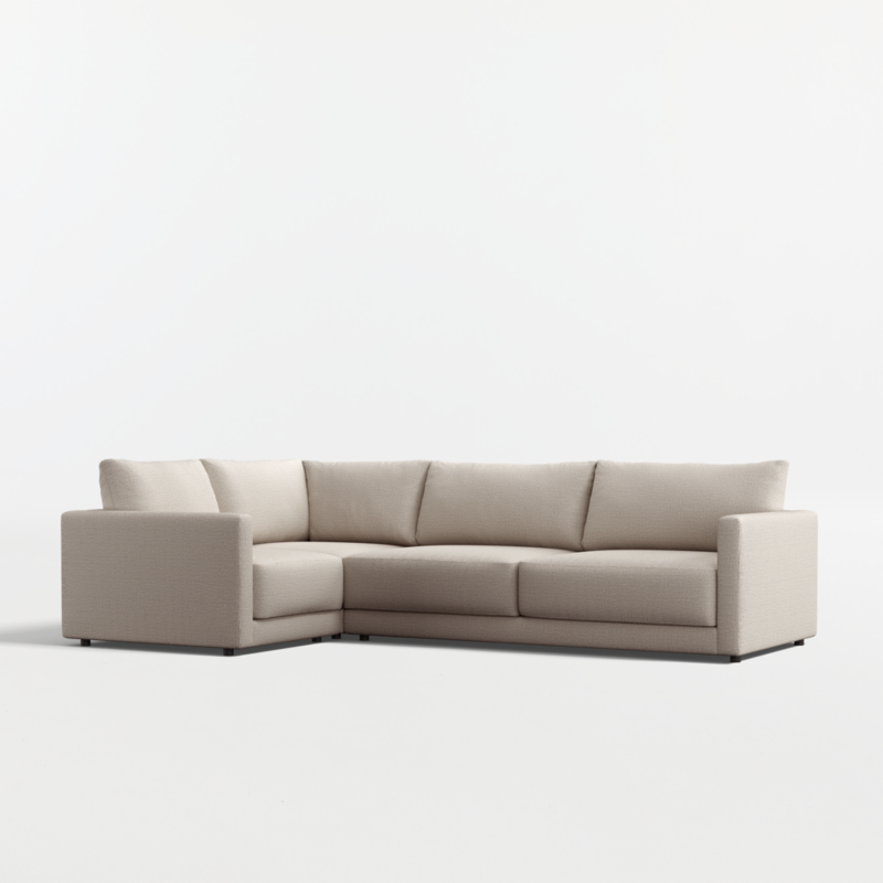 Gather Deep 3-Piece L-Shaped Sectional Sofa - image 0 of 15