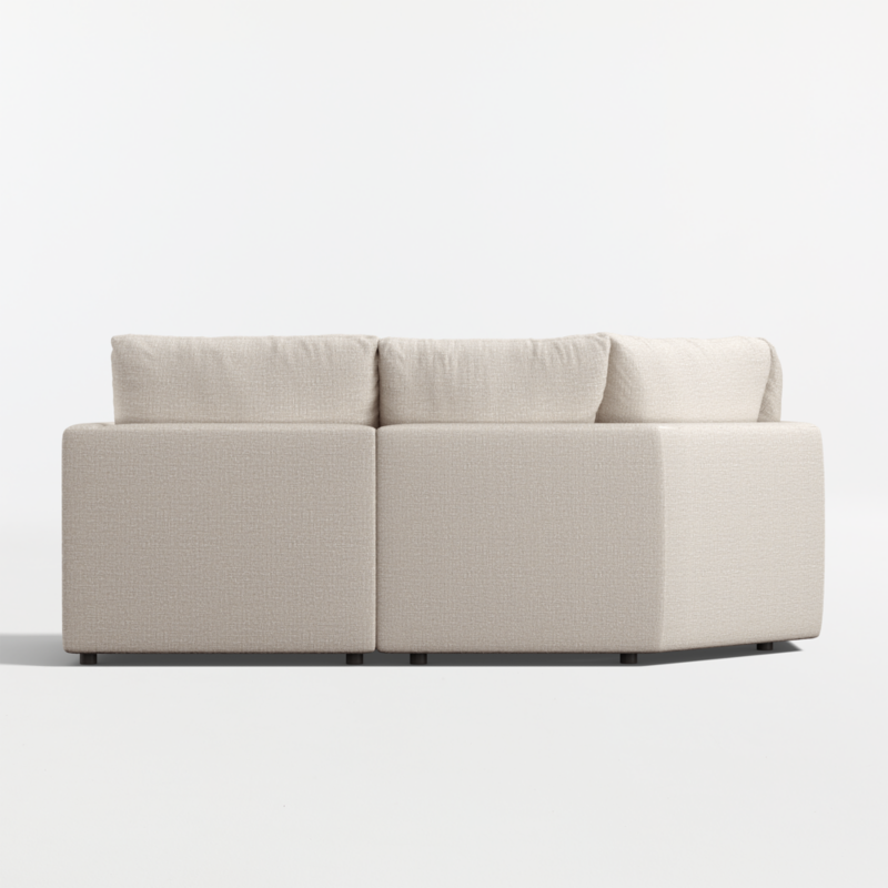 Gather Deep 3-Piece L-Shaped Small Space Wedge Sectional Sofa - image 16 of 14