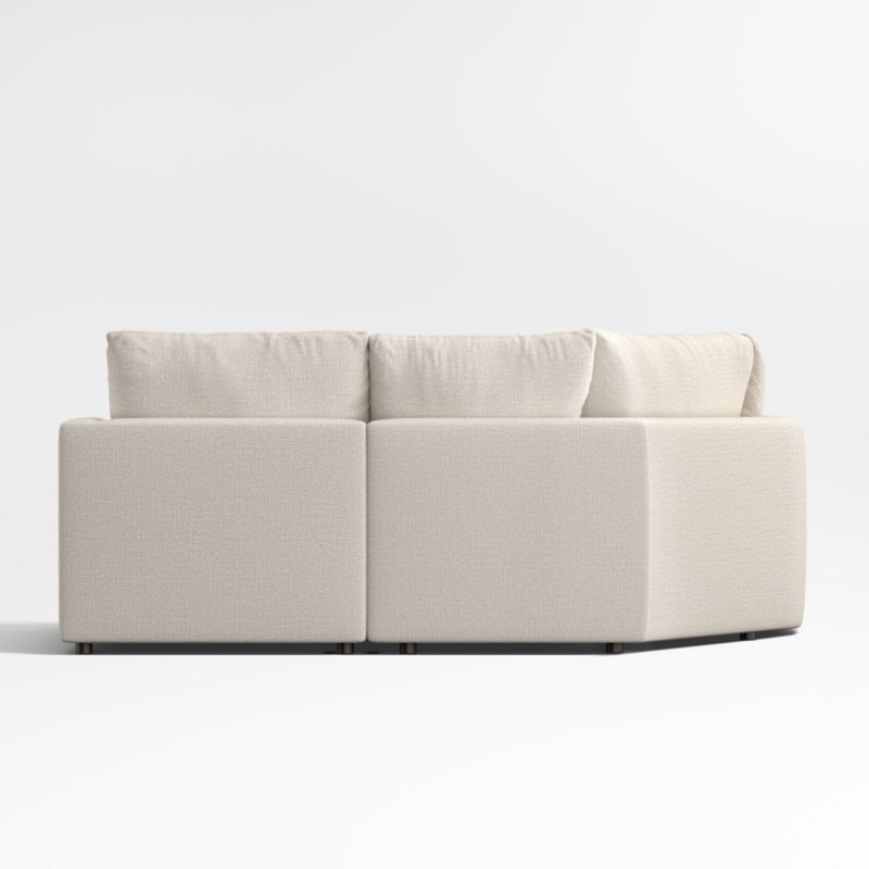 Gather Deep 3-Piece L-Shaped Small Space Sectional Sofa - image 16 of 15