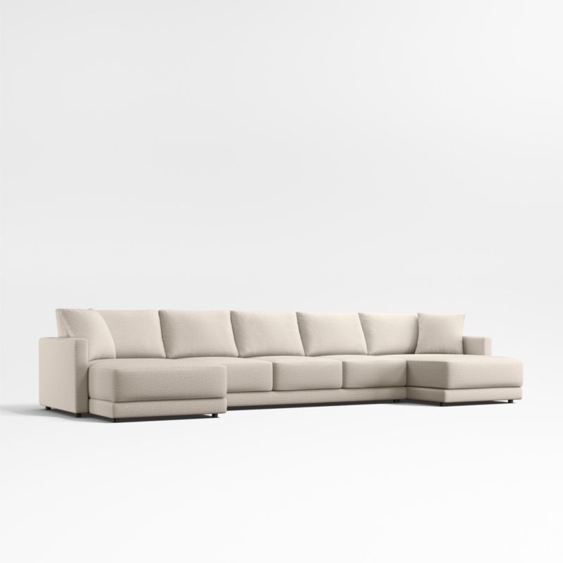 Gather Deep 3-Piece Double-Chaise Sectional Sofa - image 7 of 9