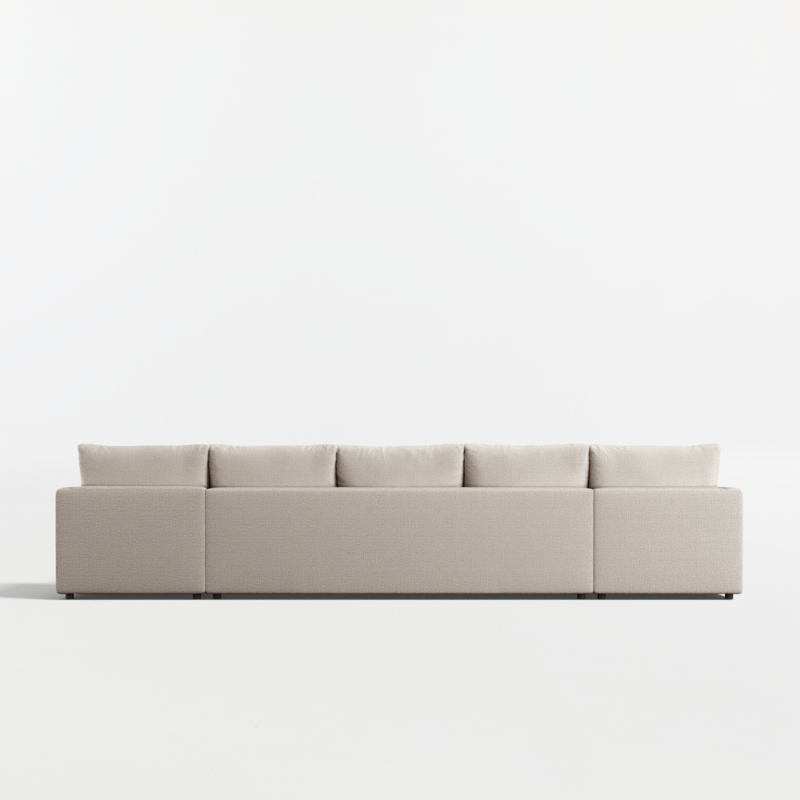 Gather Deep 3-Piece U-Shaped Sectional Sofa with Double Chaise Lounge - image 16 of 14