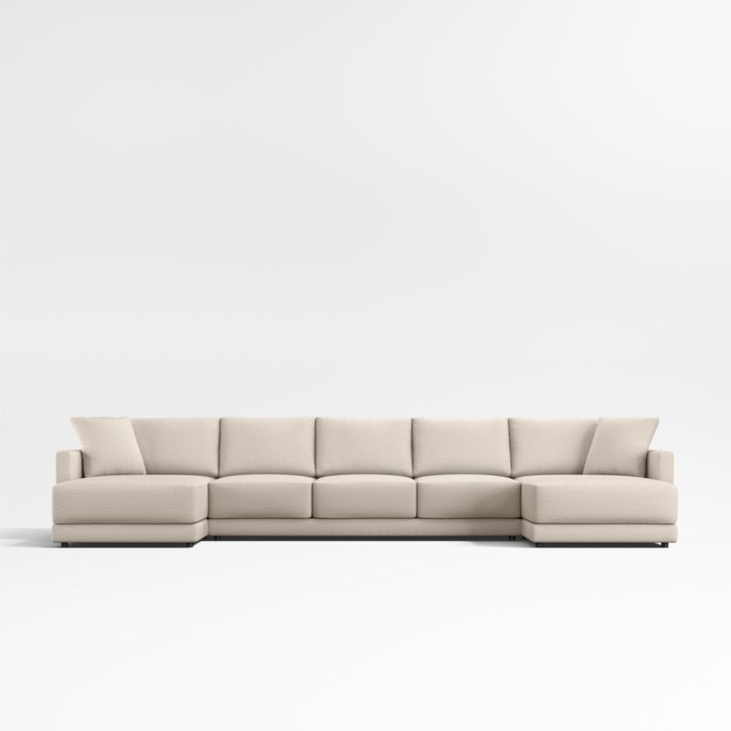 Gather Deep 3-Piece Double-Chaise Sectional Sofa - image 0 of 9