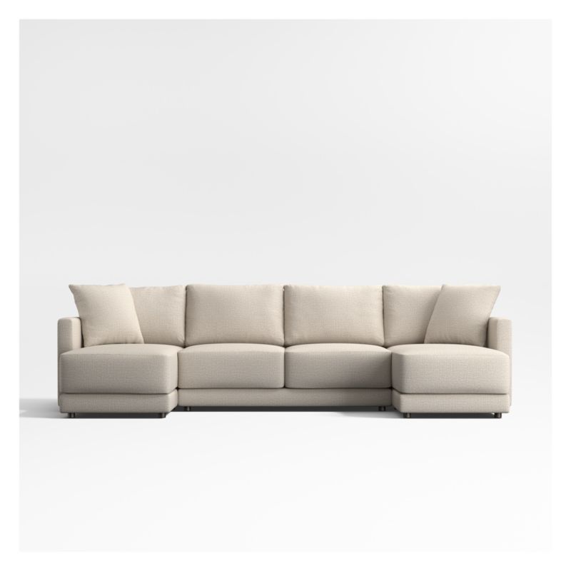 Gather Deep 3-Piece Double-Chaise Sectional Sofa - image 14 of 11