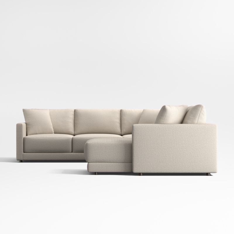 Gather Deep 3-Piece L-Shaped Sectional Sofa with Right-Arm Chaise - image 14 of 14