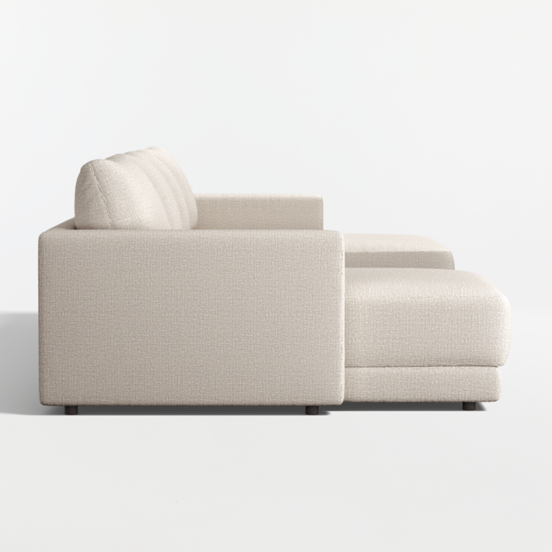 Gather Deep 3-Piece U-Shaped Sectional Sofa with Double Extra Wide Chaise Lounge - image 15 of 14