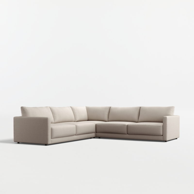 Gather Deep 3-Piece L-Shaped Sectional Sofa - image 0 of 16