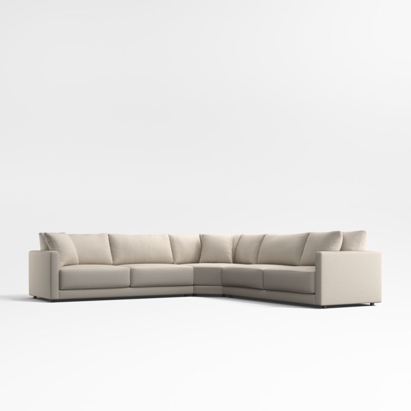 Gather Deep 3-Piece L-Shaped Sectional Sofa - image 0 of 12