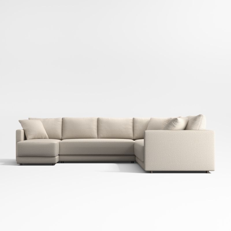 Gather Deep 4-Piece L-Shaped Bench Sectional Sofa - image 13 of 14