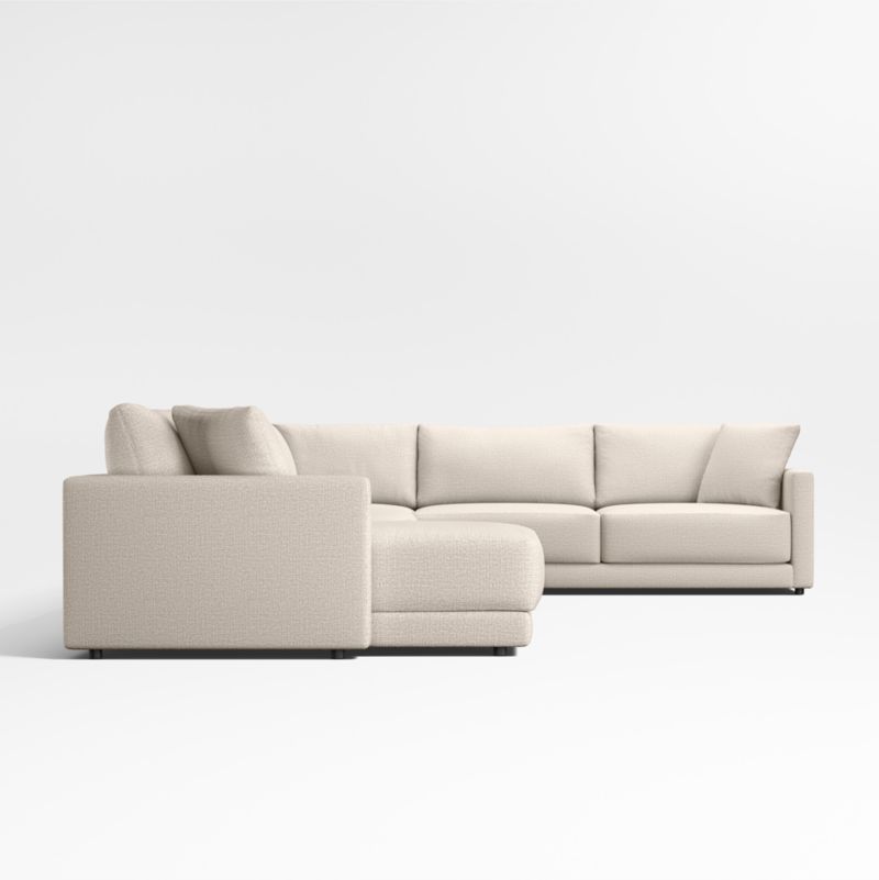 Gather Deep 4-Piece L-Shaped Sectional Sofa with Chaise Lounge - image 8 of 9