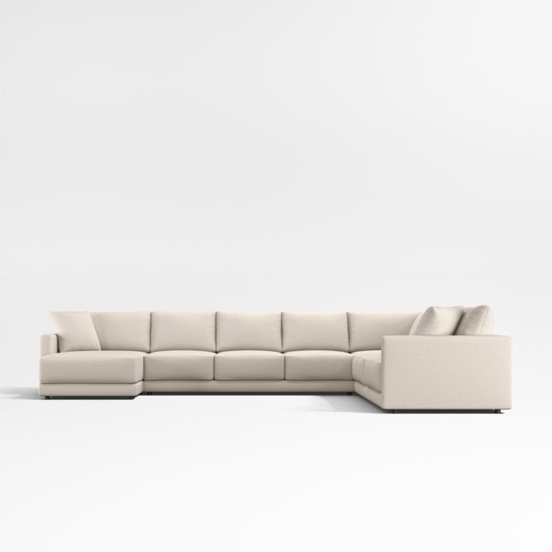 Gather Deep 4-Piece L-Shaped Sectional Sofa with Chaise Lounge - image 7 of 9